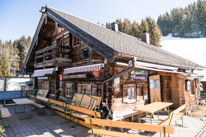 Die Moosalm im Winter