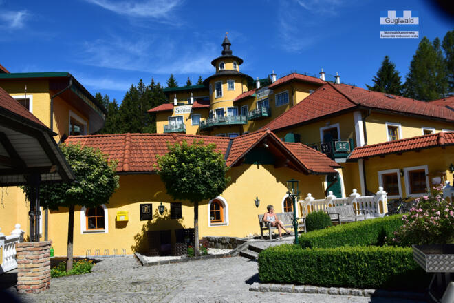 Hotel Guglwald, Kontrollstelle Nordwaldkammweg