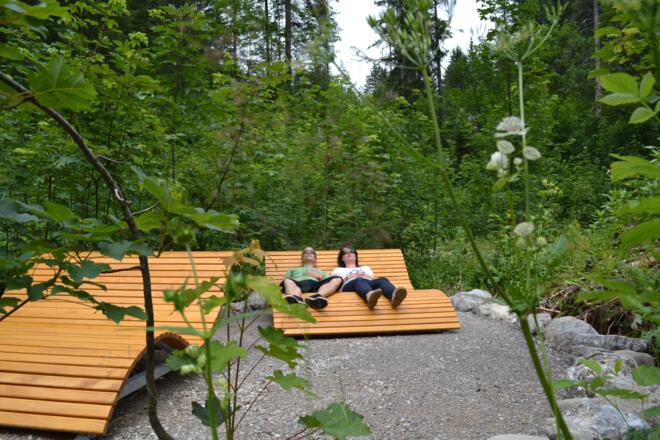 Ruheliegen an der Breitach