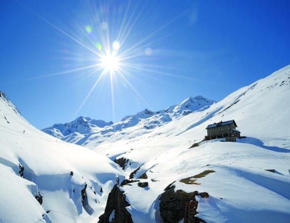 Martin Busch Hütte Winter