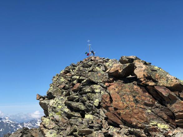 Gipfelaufbau Gleirscher Fernerkogel