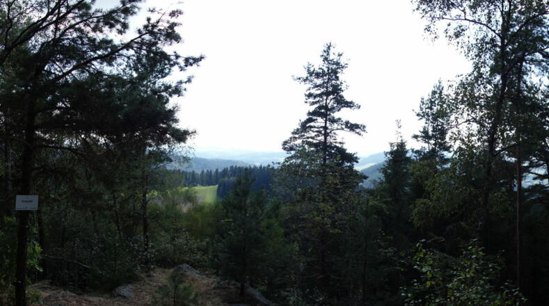 Aussicht nach Süden