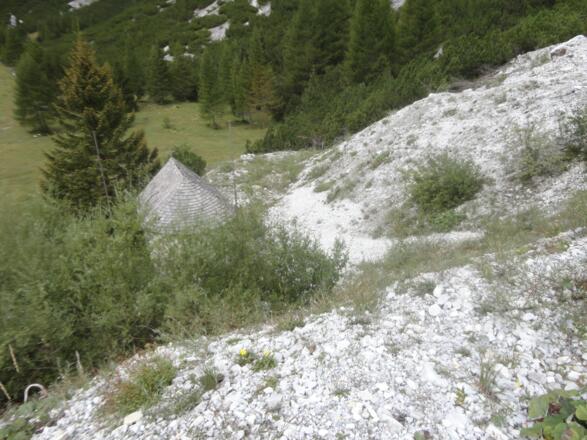 Murgang mit dem Kapellendach