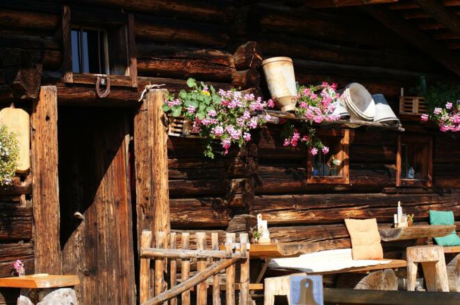 Huberalm Terrasse