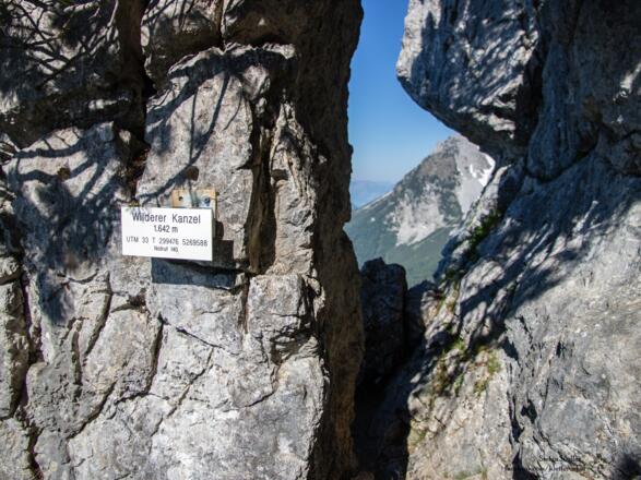 Eingang zur Wildererkanzel