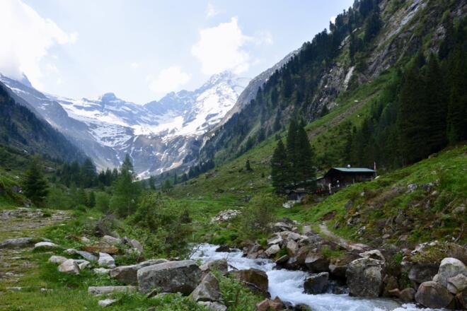 Die Hütte in der schönen Gunggl