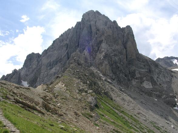 Gufelseejöchl mit Blick zur Parzinnspitze