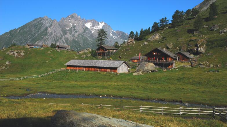 Steineralm, Blick Richtung Eichham