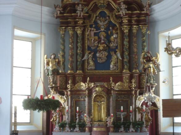 Kirche Weißbach Hochaltar