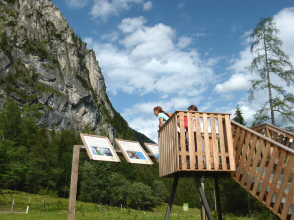 Am Erlebnisweg &quot;Von Alm zu Alm&quot; © Nationalpark Kalkalpen_Stückler
