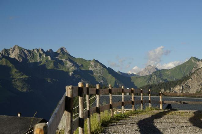 Berge zum Greifen nah