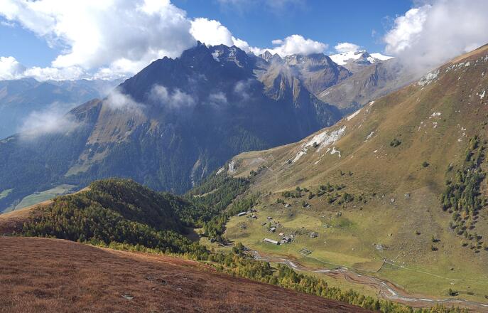 Aufstieg zur Bretterwandspitze, Steineralm, Felbertauerntal, Eichham-Gruppe