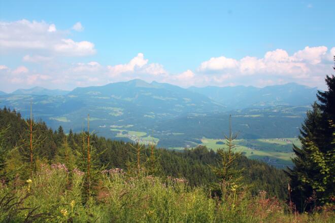 Aussicht Salzachtal