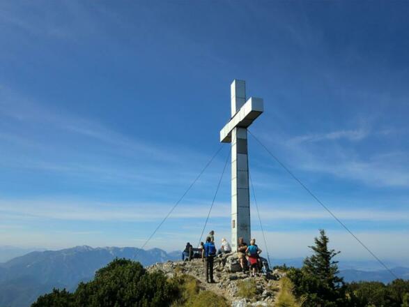 Traunstein Gipfelkreuz
