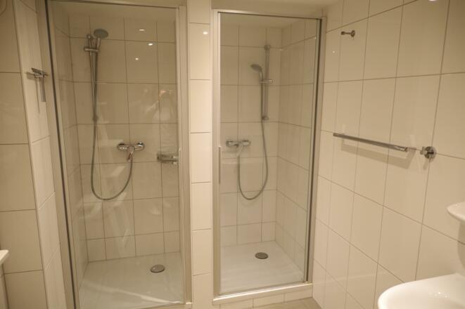 Voldertalhütte, Dusche