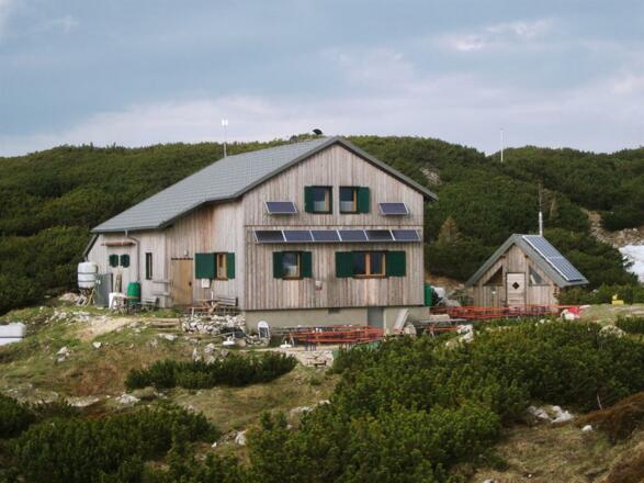 Riederhütte im Sommer
