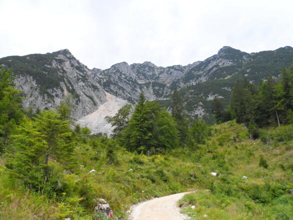 Schöne Aussicht auf den Plassen