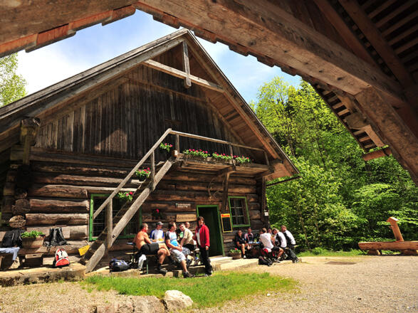 Klaushütte, ÖBF Versorgungsstation am Hintergebirgsradweg © Sieghartsleitner