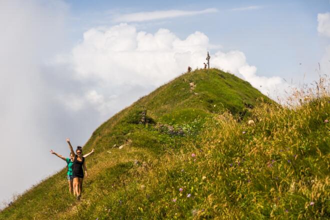Blick auf Zafernhorn