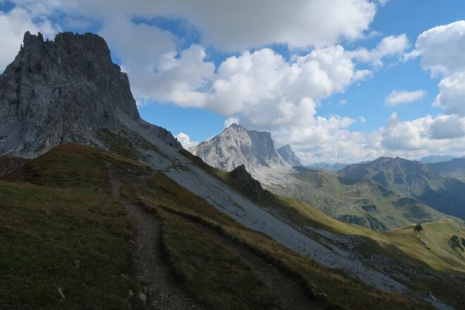 Prättigauer Höhenweg ab dem Gafalljoch