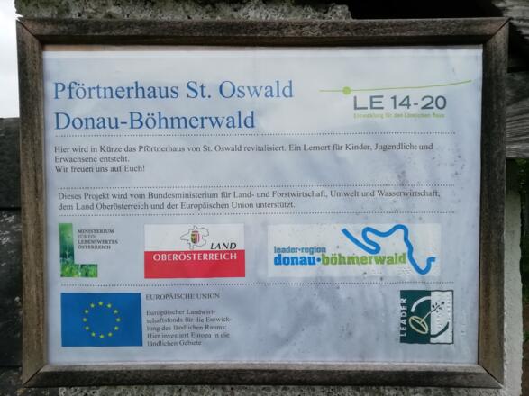 Leaderprojekt Pförtnerhaus St. Oswald bei Haslach
