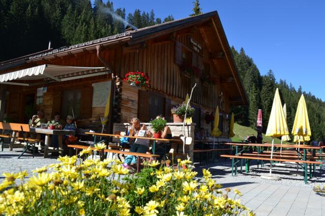 Bärgunthütte Sommer