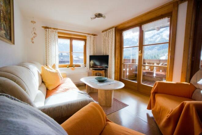 Couchgarnitur in der FeWo Bergkristall