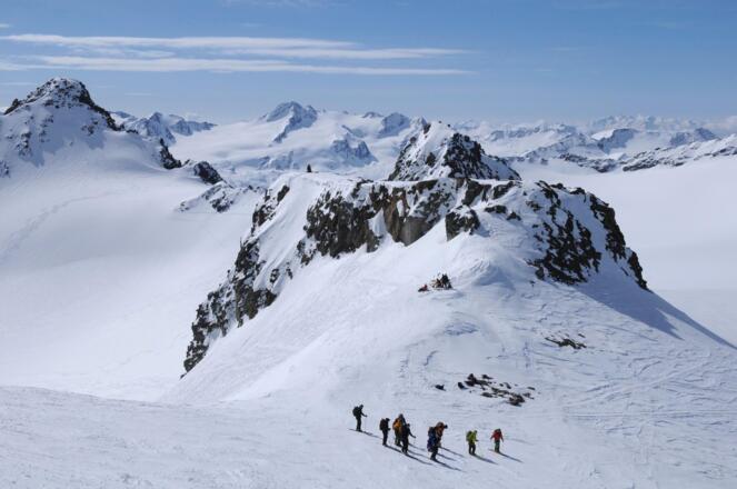Fluchtkogel: Blick Richtung Finailspitze