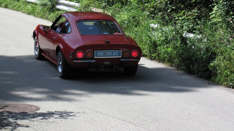 Oltimerrennen auf der Panoramastraße