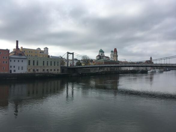 Schleifenroute - Passau  Uferpromenade