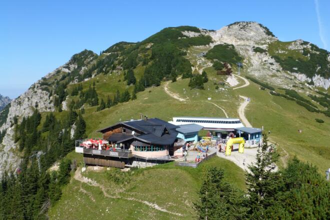 Füssener Jöchle Bahn Bergstation