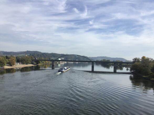 Schleifenroute - Deggendorf Radbrücke