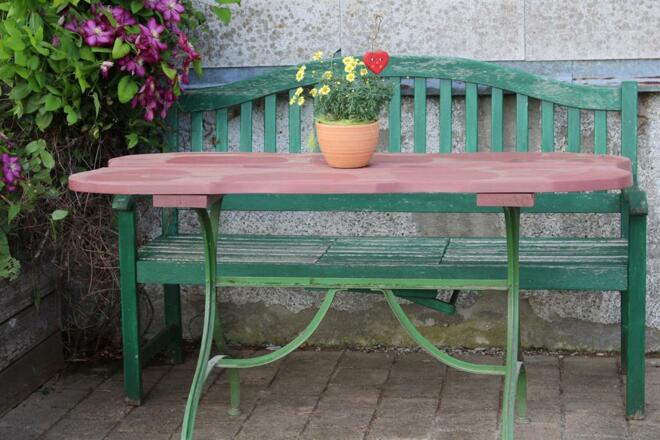 Ein PLatz um die Abendsonne zu genießen