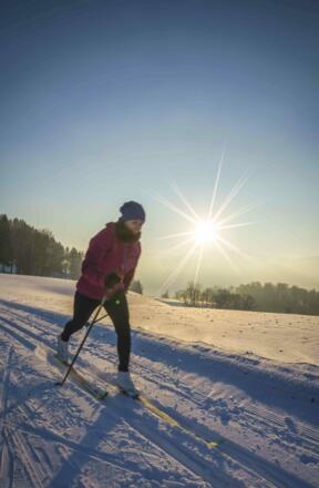 Langlaufen in Föching