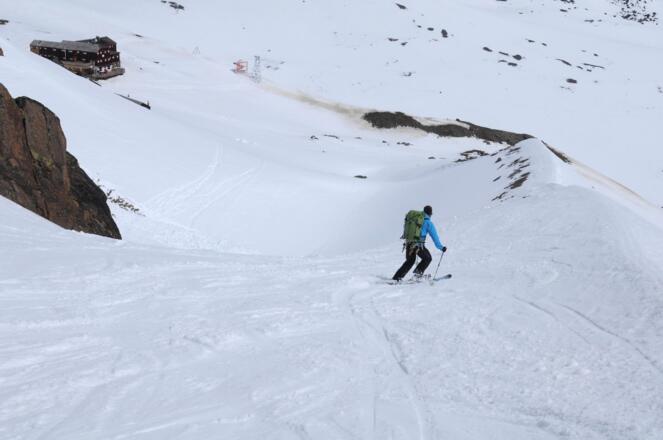 Abfahrt zur Vernagthütte