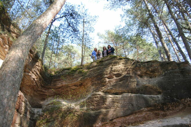 Die Steibrüche bei Wernsbach