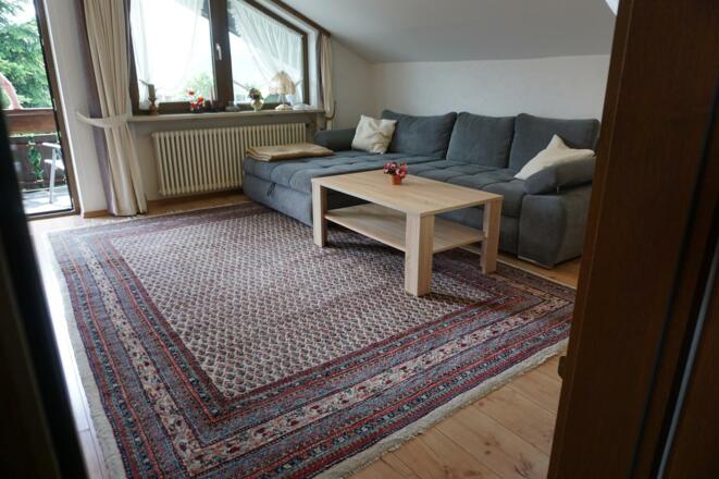 Wohnzimmer Fewo Schwalbennest Haus Rosemarie