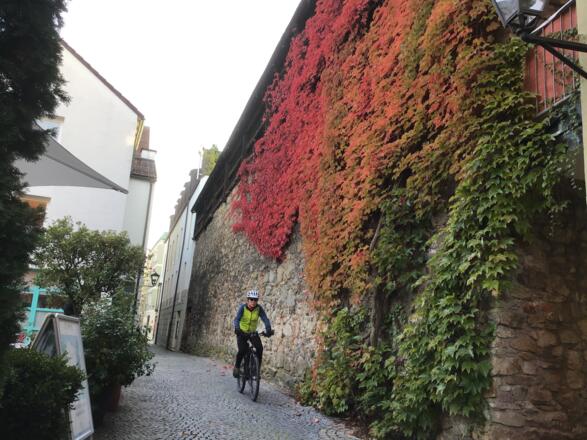 Schleifenroute - Deggendorf entlang der Stadtmauer