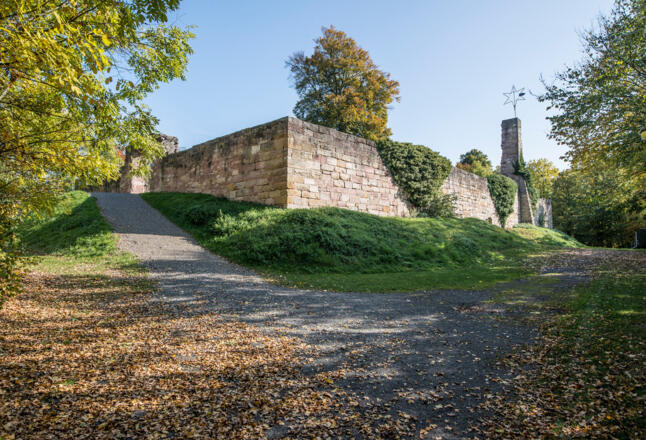 Ruine Lauterburg | Südseite
