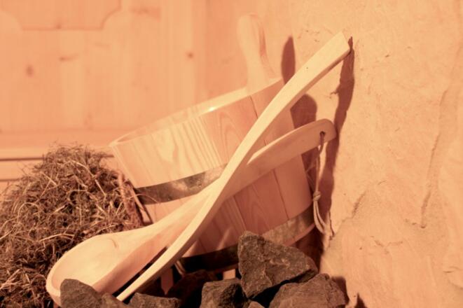 Unsere Sauna