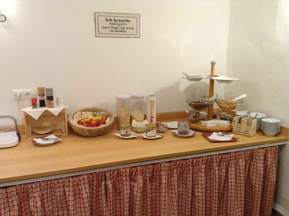 Frühstücksbuffet
