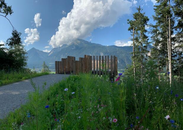 Aussichtsplattform Blattform Hildegard-von-Bingen-Weg