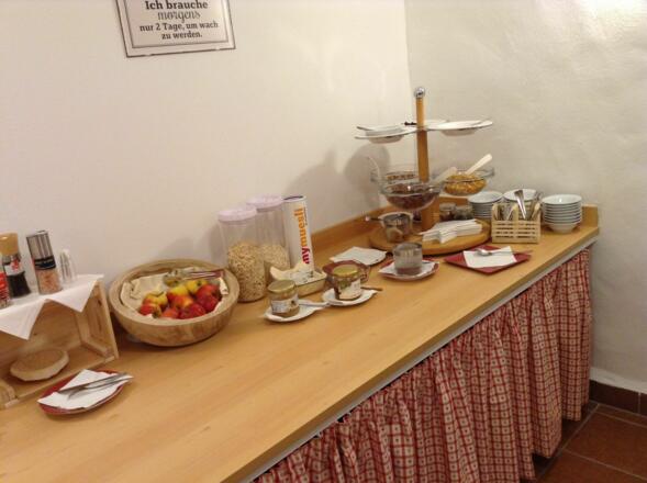 Frühstücksbuffet