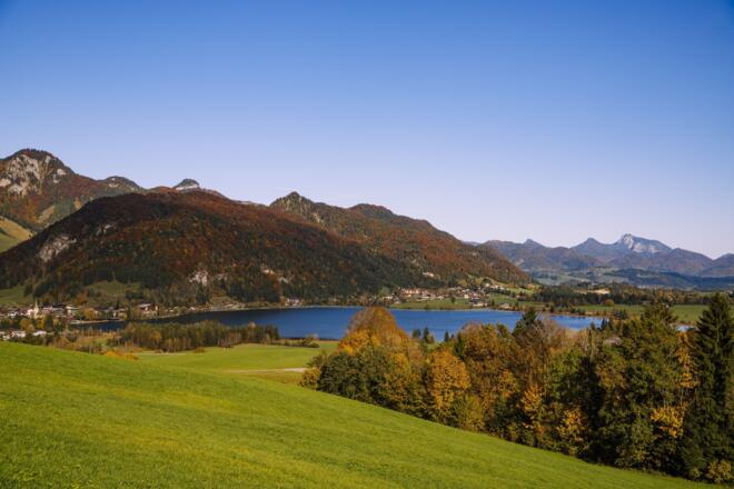 KAISERWINKL, URLAUB, LANDSCHAFT, WALCHSEE, HERBST, HERBSTLANDSCHAFT