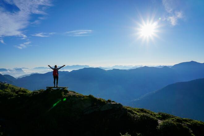 Glücksmomente am Wiedersbergerhorn in Alpbach