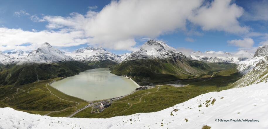 Silvretta Stausee Bielerhöhe Panorama