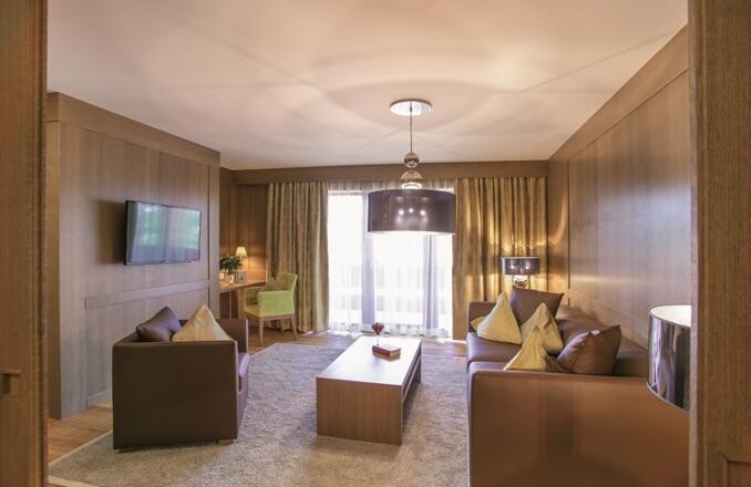 Hotel Eisvogel Bad Gögging Idyll Suite Wohnraum