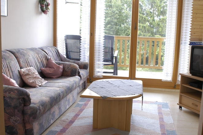 Wohnzimmer Ferienwohnungen auf dem Bauernhof Bad Gögging