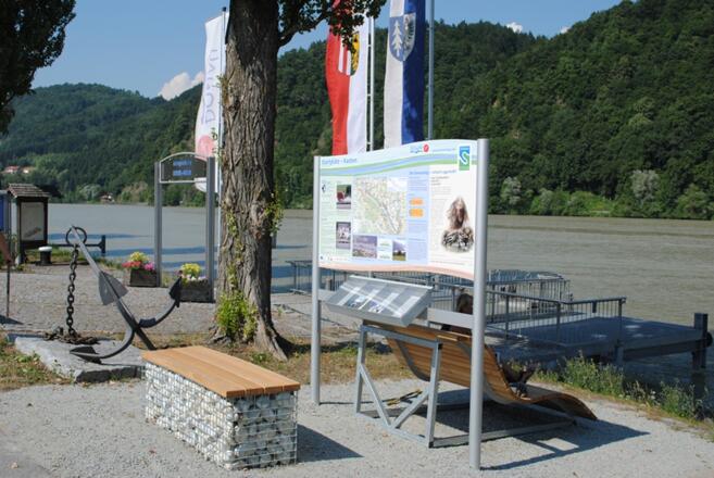 Donausteig-Startplatz Kasten