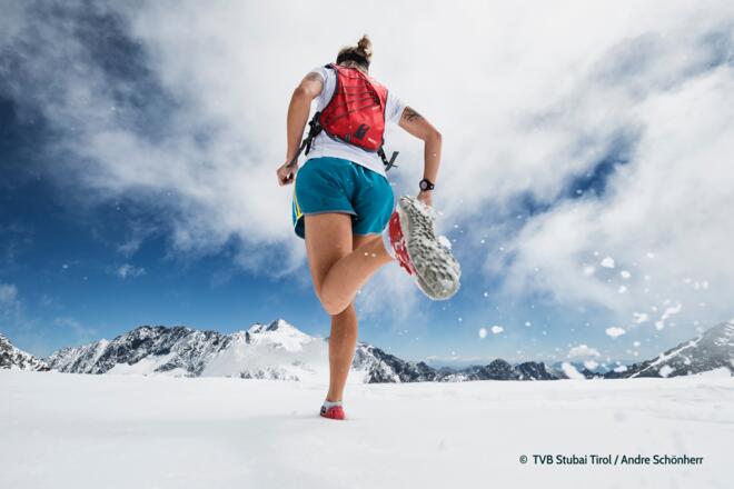 Stubai Ultra Trail am Gletscher